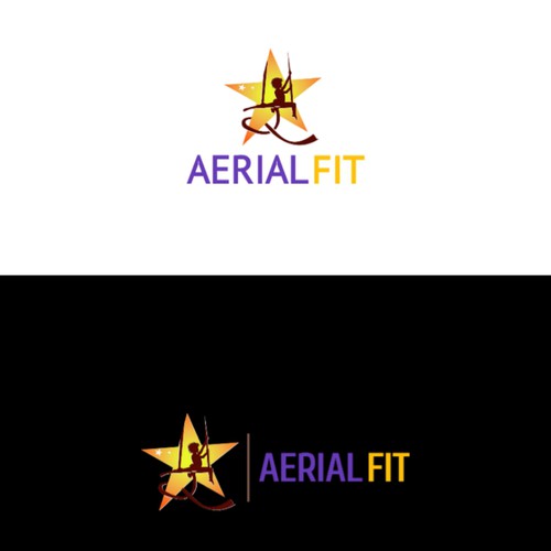 "Aerial Fit" Logo for our new aerial sports shop Design by NC_Studio