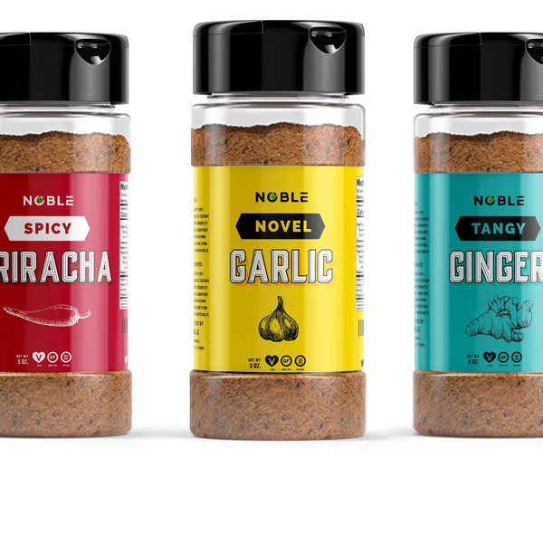 Design by owik titled "Spices Label design"