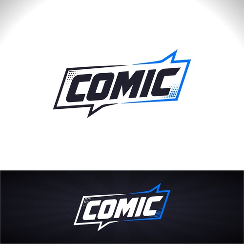 "Design cool logo for Comic" winning Banner ad