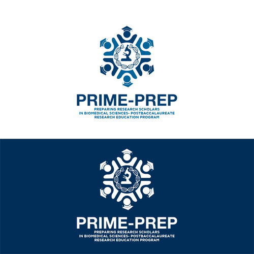 Design Logo for new research/education 'PREP' prgm 4 talented young scientists from diverse backgrounds por SrvArt