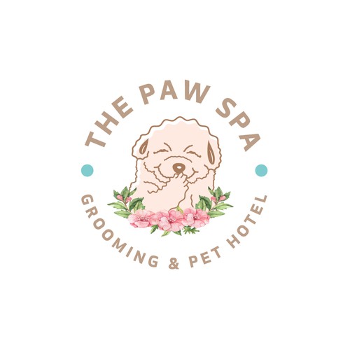 Classic, creative , professional…. The Paw spa , grooming and luxury pet hotel Design by S.H Designs