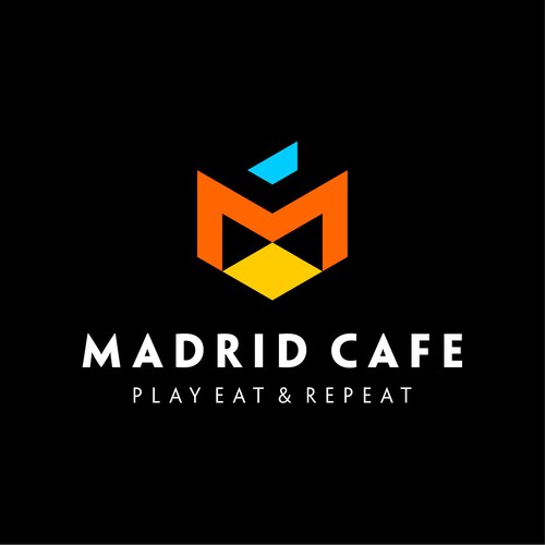 Logo for Madrid Cafe & Games Design by hattori