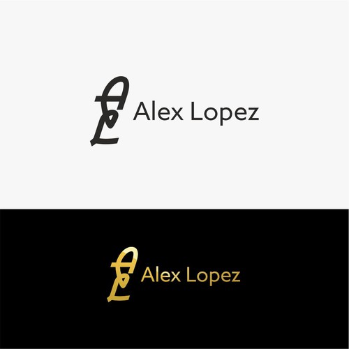 Modern personal branding logo Design by Dmitri Cezaro