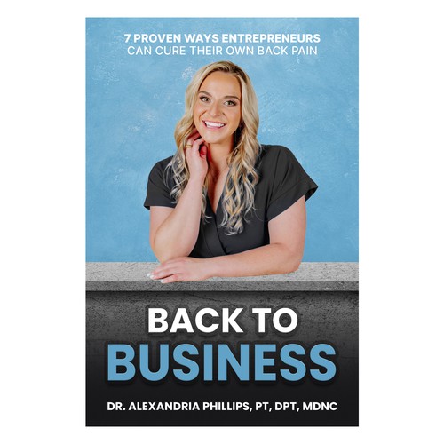 Amazing Book Cover For Successful Physical Therapist Design by Azmya PROJ