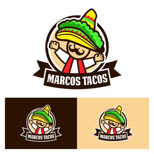 Marcos Tacos | Logo design contest