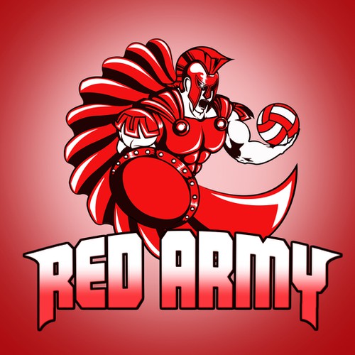 Create a cool, intense, captivating and intimidating logo for a Sports Team - RED ARMY Design by I'm Home.