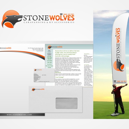 Help Stonewolves Products with a new logo Diseño de Hajime™