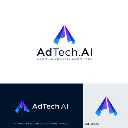 *New* AdTech.AI (or AdTech AI) : Advertising SAAS Company !need an identity! Design by ONUN