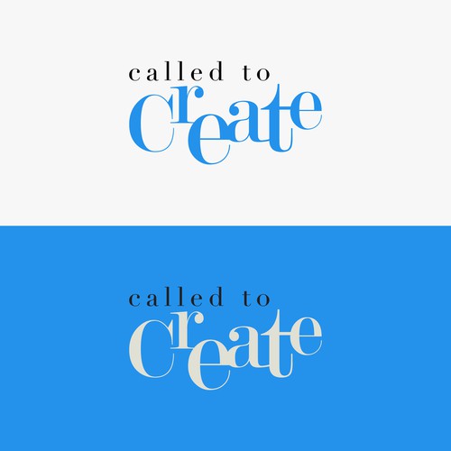 "Called to Create" Logo Design Design by designerhabib04