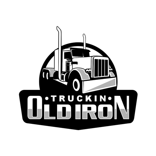 Vintage old school trucking Restoration and apparel brand Design by dmtrgor123