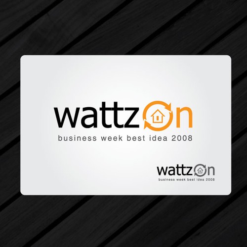 Help WattzOn (BusinessWeek Best Idea 2008) with a new logo Design by Concept Factory