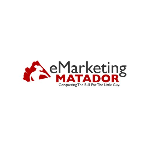 Logo/Header Image for eMarketingMatador.com  Design by designbaked