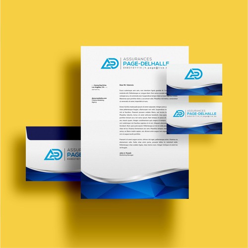 Logo & brand identity pack contest entry by @saGa