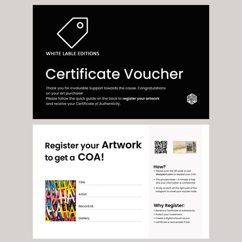 Certificate Voucher Design by Mah_Ari