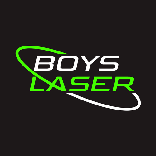 Upbeat logo design for laser-show hire/design company Design by guthe