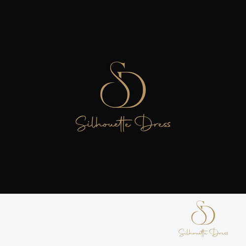 Logo design for bridal and dress boutique Design by AnaGocheva