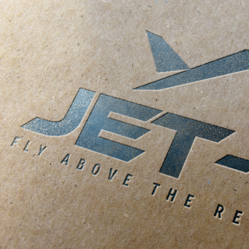 Jet logo design Diseño de Marco Fortes