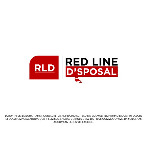 RED LINE-ontwerp door Creative Minded