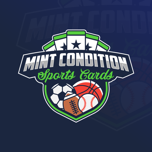 Mint Condition Sports Cards Design by dKOI designs