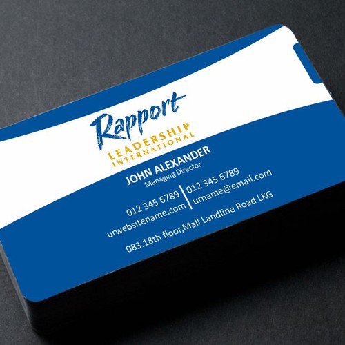 Shoaib PerfectさんのNew business cards designsデザイン