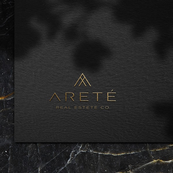 Minimal real estate logo.