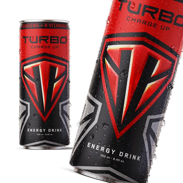 Energy drink Label Design