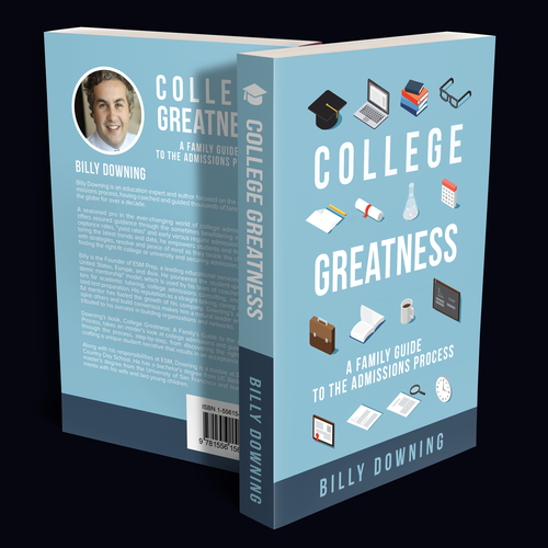 Create Book Cover for 2nd Edition College Admissions Book Book cover