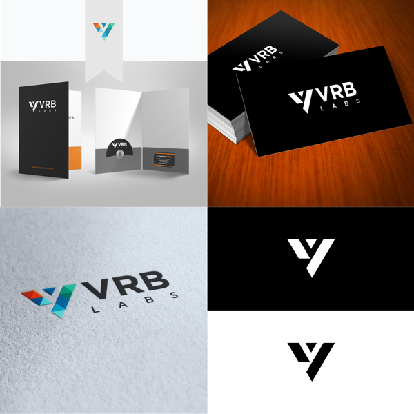 Diseño de oscar@sis titulado "V logo for performance supplement brand founded at Wharton (VRB LABS)"