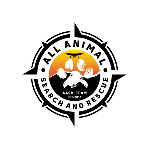 Brand refresh for an animal search and rescue group Design by EdRisk 99