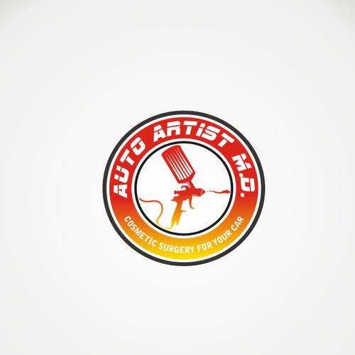 AUTO PAINT BUSINESS LOGO DESIGN Design by BRTHR-ED