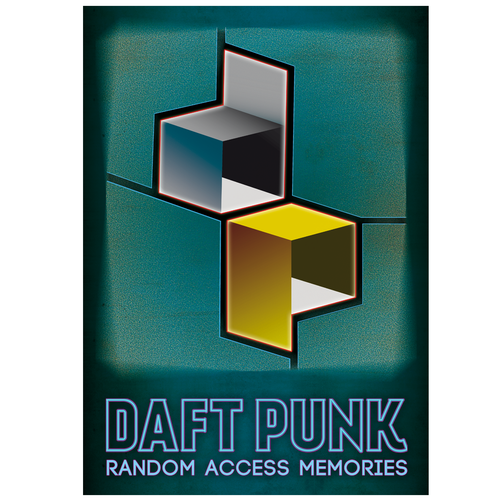 99designs community contest: create a Daft Punk concert poster デザイン by Vladimir Sterjev