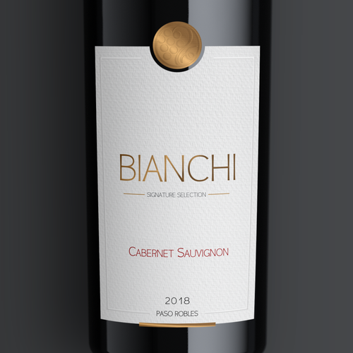 Bianchi Wine Label Design by area 55