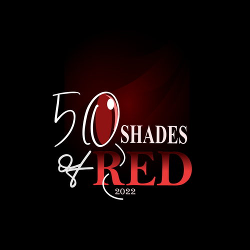 Logo for "50 Shades of Red" themed party Design by LogoLab77