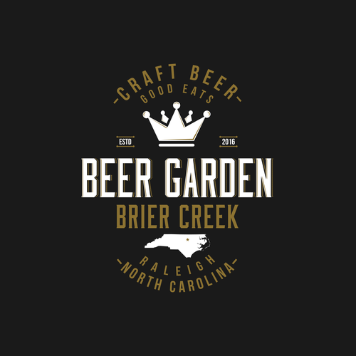 Create a logo for BRIER CREEK BEER GARDEN Logo design contest