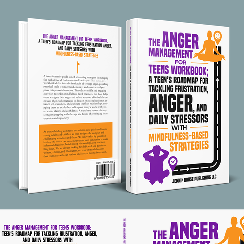 Awesome book cover to help teens rock at life! Design by Hisna