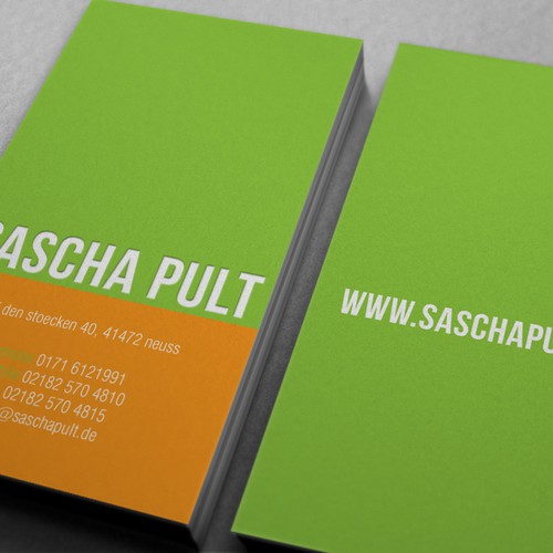 New business card for me Design by kendhie