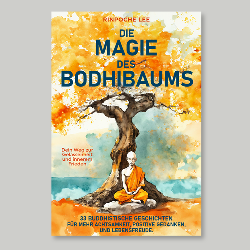 Design an appealing cover about Buddhist stories Design by Radmilica