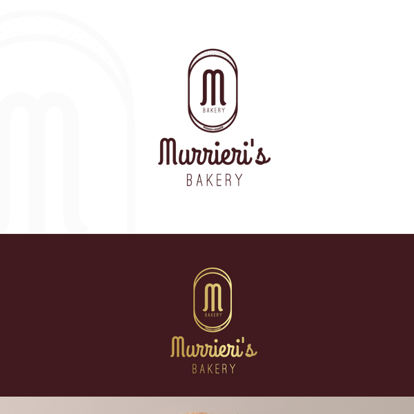 Minimal Gold Logo for bakery