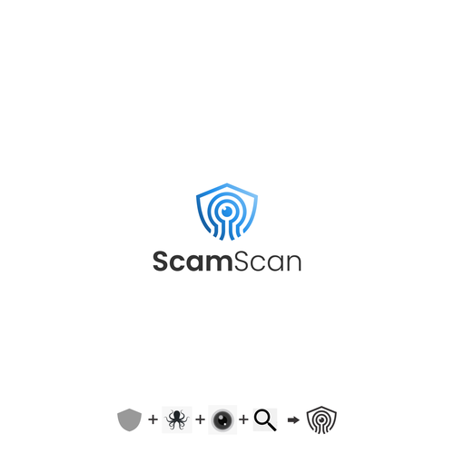 Create the branding (with logo) for a new online anti-scam platform デザイン by baytheway