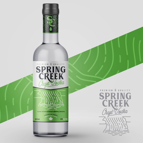 New Craft Vodka Design by Asael Varas