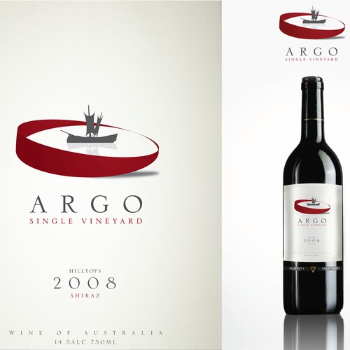 Sophisticated new wine label for premium brand デザイン by scottrogers80