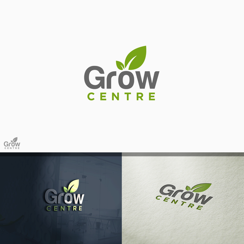 Logo design for Grow Centre Réalisé par xpertdesign786