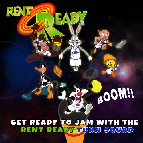Updated Space Jam Tune Squad | Illustration or graphics contest