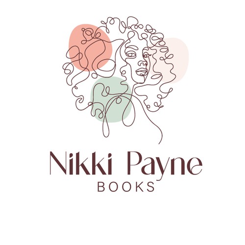 Romance author logo Design by QPR