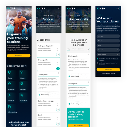 We need a new, modern and dynamic web page designs for a international sportswebsite. Design by FaTiH™