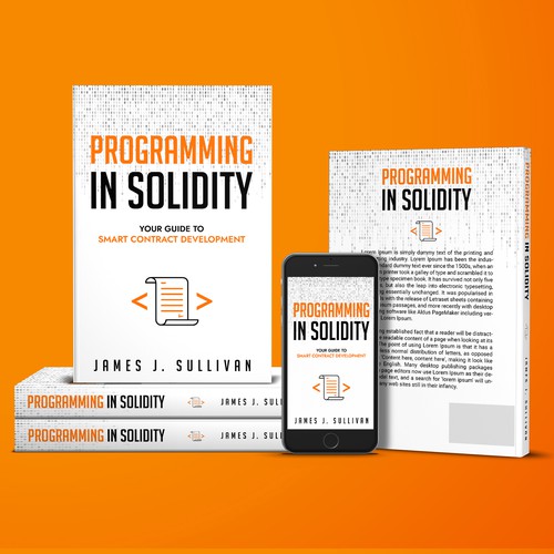 Designs | Programming Book Cover - The Blockchain Academy | Book cover ...