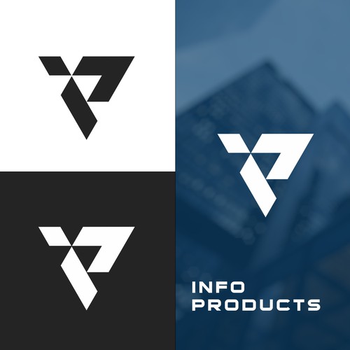 InfoProducts.com - Logo & Branding Design by #pencilboxdesigns