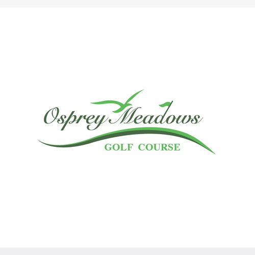 Golf Course Logo - Osprey Meadows Golf Course at Tamarack Design by mounart