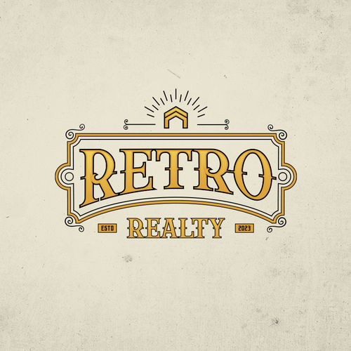 Retro company specializing in vintage customer service, quality, and value. Design by Grafik Flame