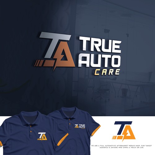 "Comprehensive logo for a modern auto shop that is entering the EV world" Design by Brazuca Studio